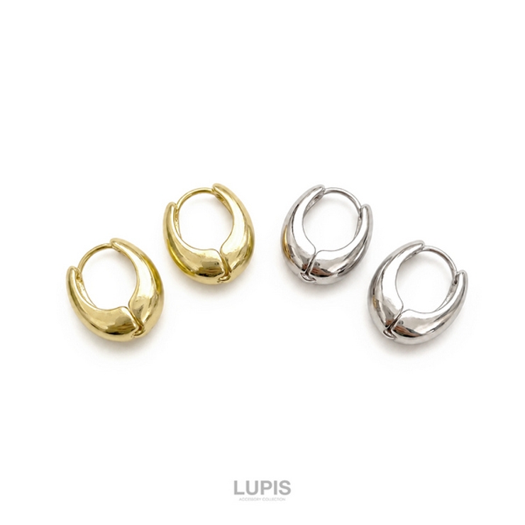ドロップメタルフープピアス | LUPIS | 詳細画像3 
