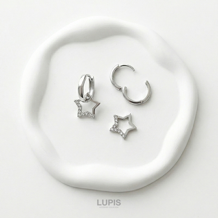 スターフープピアス | LUPIS | 詳細画像5 
