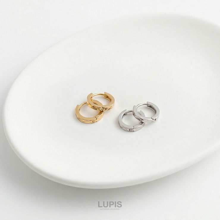 ジオメトリーカットフープピアス | LUPIS | 詳細画像5 