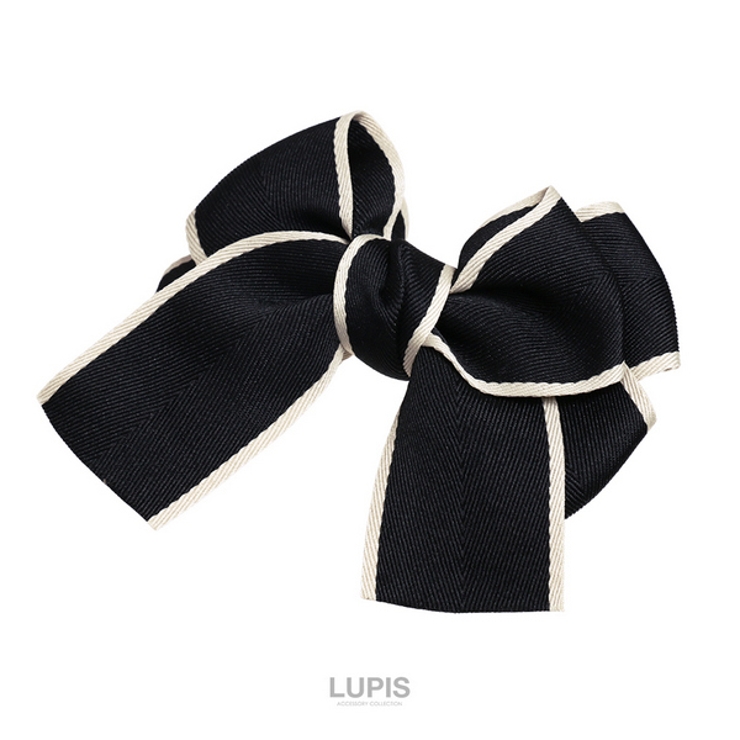 バイカラーリボンヘアクリップ | LUPIS | 詳細画像4 