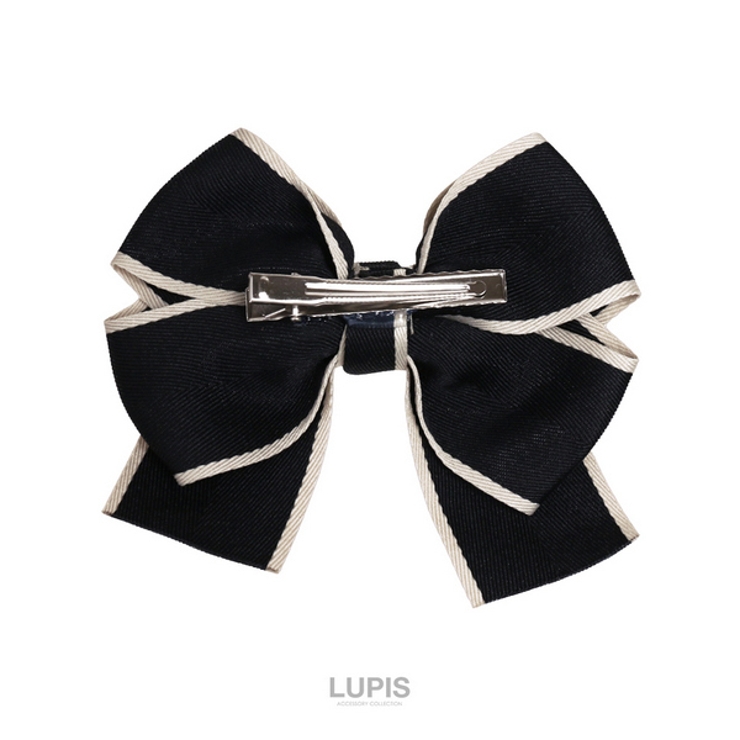 バイカラーリボンヘアクリップ | LUPIS | 詳細画像5 