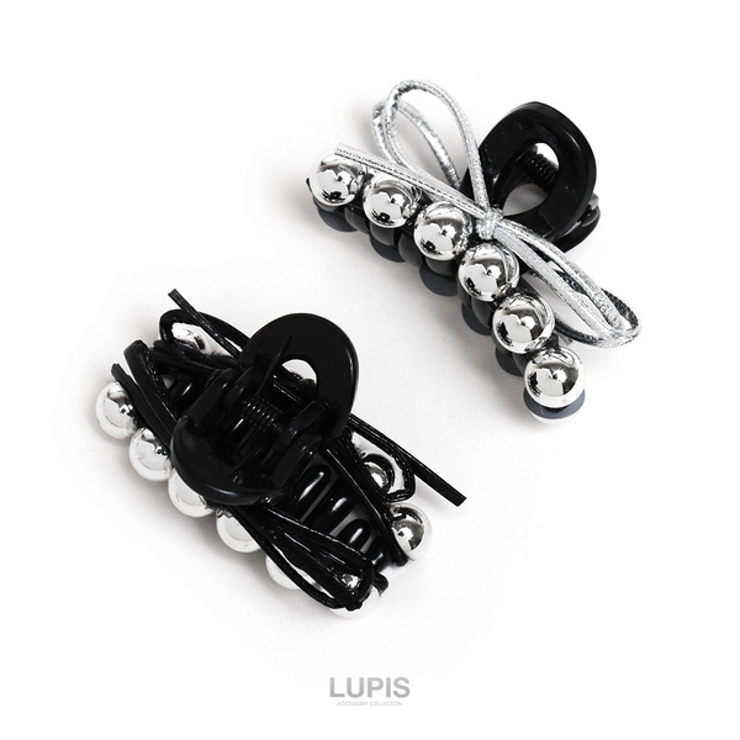 メタルボール×リボンミニバンスクリップ | LUPIS | 詳細画像6 