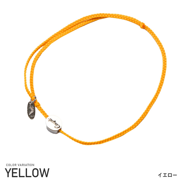 Pura Vida 拘わら アンクレット Neon Yellow 兼用