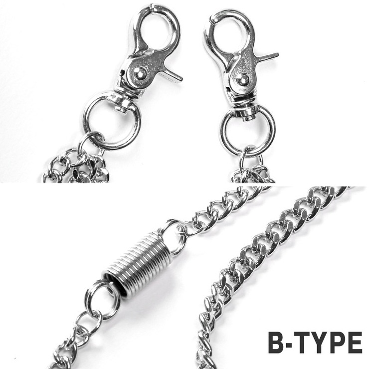 ウォレットチェーン ステンレス メンズ[品番：LU000013336