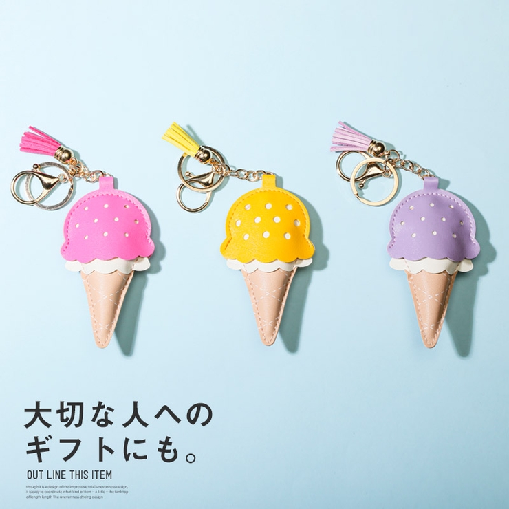 Uggoly's 鉱石キャンディのクリームクラッカーバッグチャーム Uggoly's 鉱石キャンディのクリームクラッカーバッグチャーム