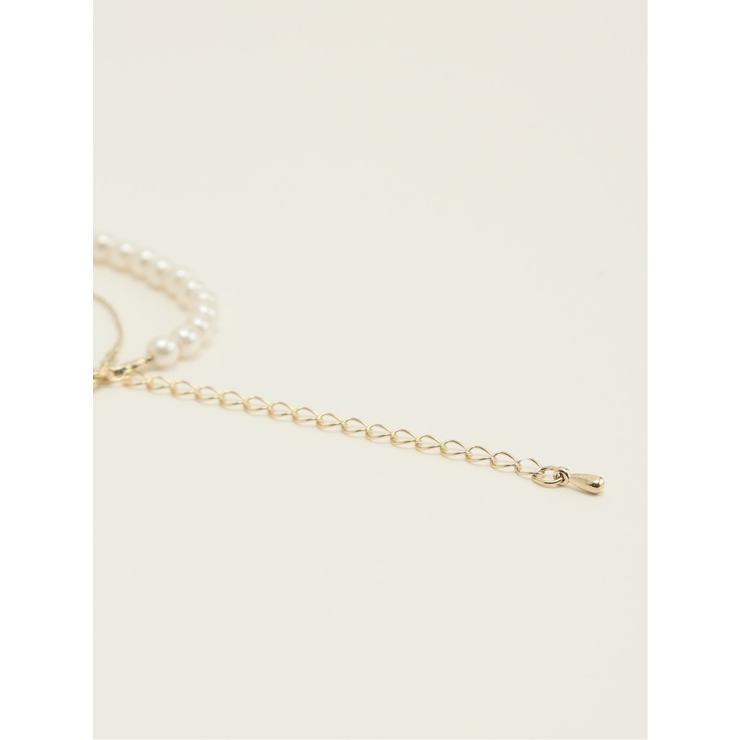 パールレイヤード ネックレス | TAKA-Q WOMEN | 詳細画像4 