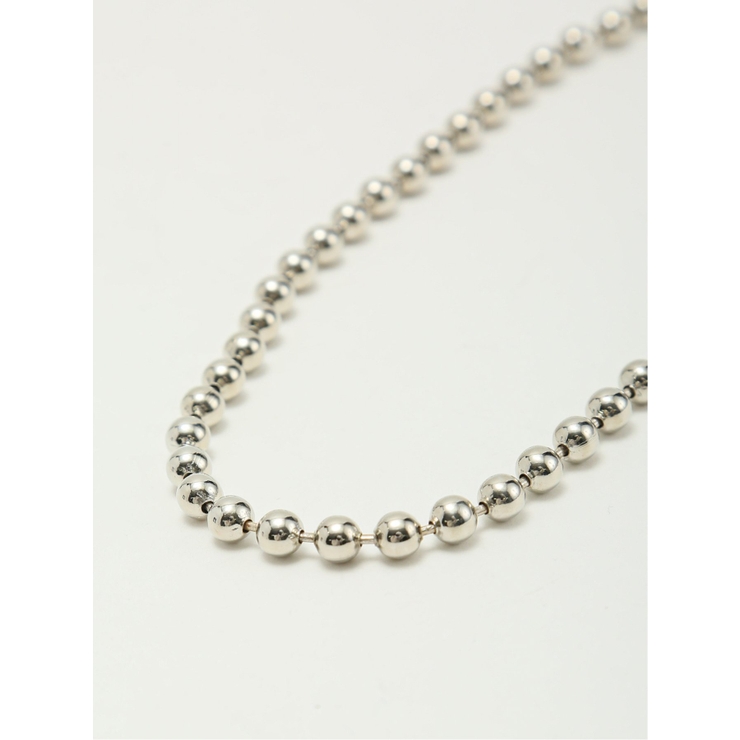 シルバーボール ショートネックレス | TAKA-Q WOMEN | 詳細画像3 