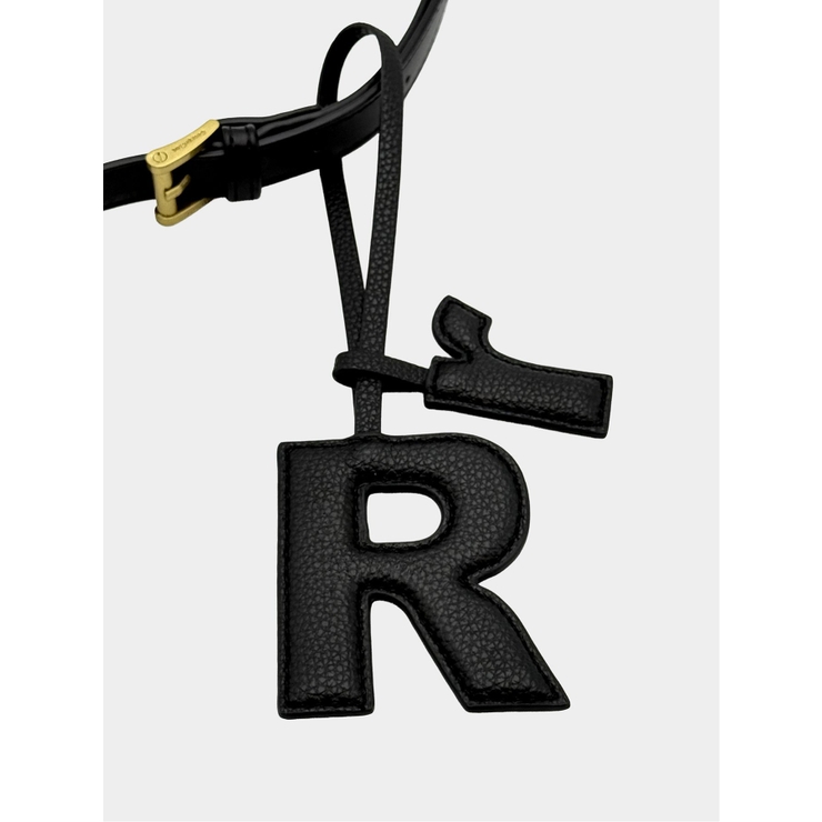 ビーガンレザー イニシャルチャーム 【R】大文字タイプ | TAKA-Q WOMEN | 詳細画像2 