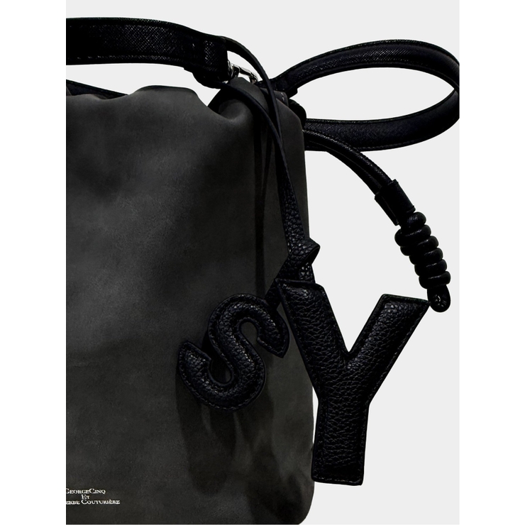 ビーガンレザー イニシャルチャーム 【Y】大文字タイプ | TAKA-Q WOMEN | 詳細画像3 