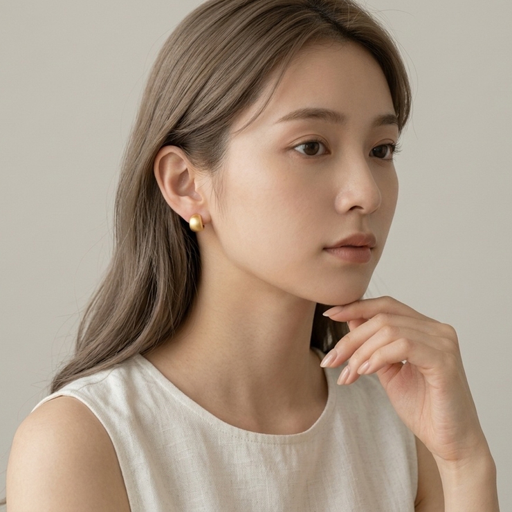 ぷっくり可愛いマットボリュームで魅せる、夏の薄着コーデに映えるアクセント。オケー… | maison de LATIR | 詳細画像6 
