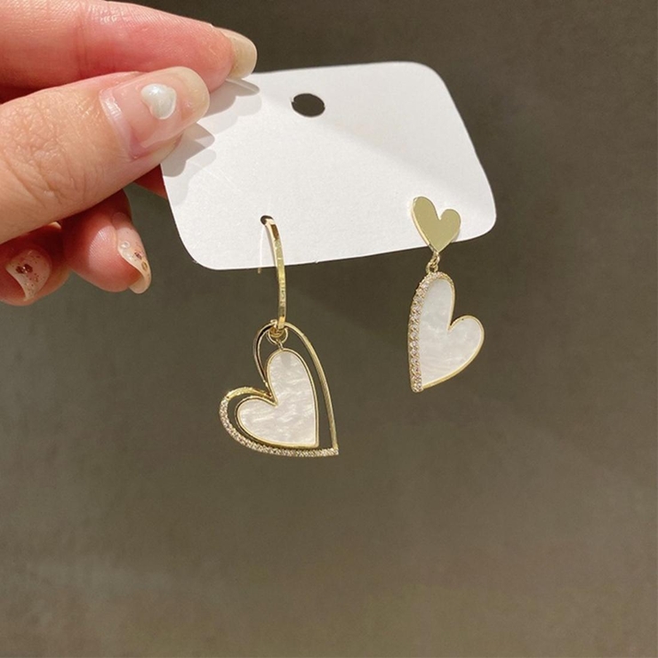 気分で選べるハートモチーフ2デザインピアス 耳元 2デザインセット | maison de LATIR | 詳細画像8 