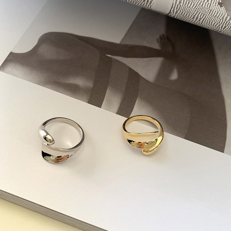 毎日のスタイリングに輝きをプラスオープンリング 指元 アクセサリー | maison de LATIR | 詳細画像6 