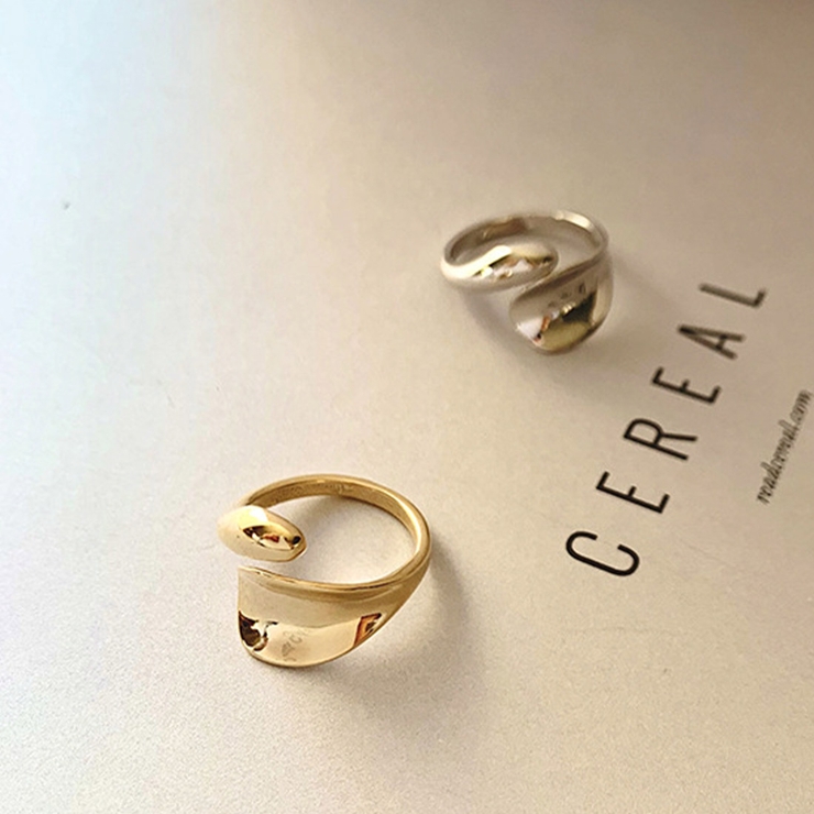 毎日のスタイリングに輝きをプラスオープンリング 指元 アクセサリー | maison de LATIR | 詳細画像7 