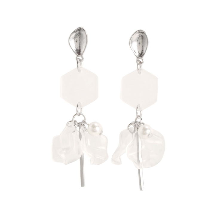 フロストフラワーモチーフピアス | MERCURYDUO | 詳細画像16 