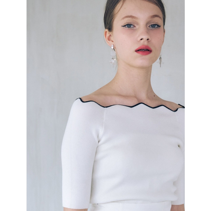 フロストフラワーモチーフピアス | MERCURYDUO | 詳細画像4 