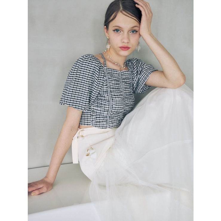 フロストフラワーモチーフピアス | MERCURYDUO | 詳細画像7 