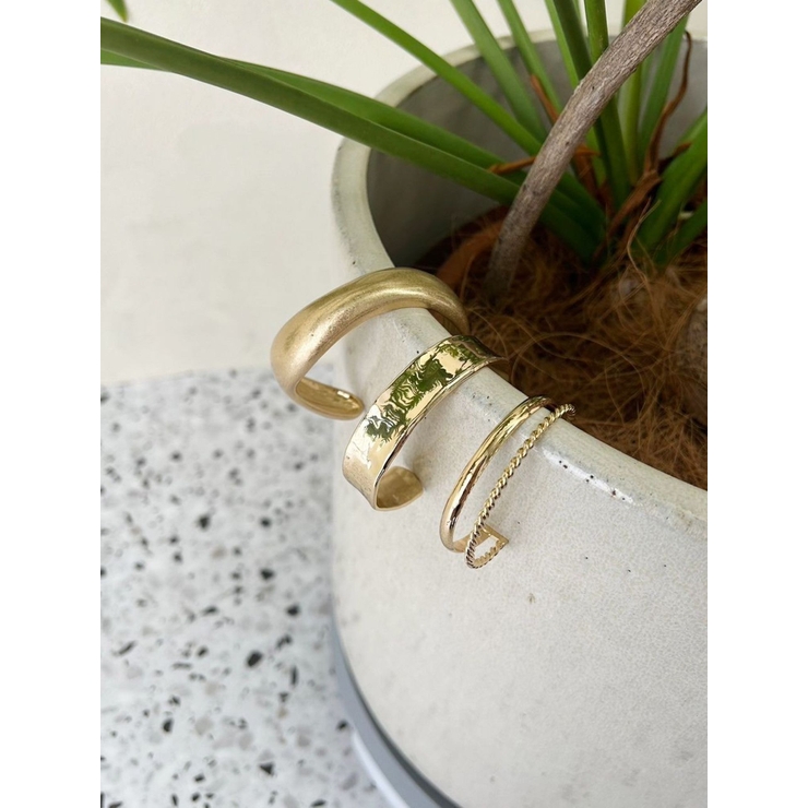 ゴールドシンプルバングル | MERCURYDUO | 詳細画像4 