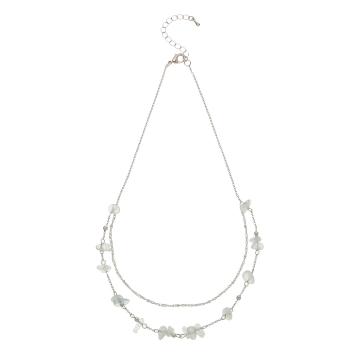 天然石2連ネックレス | MERCURYDUO | 詳細画像8 