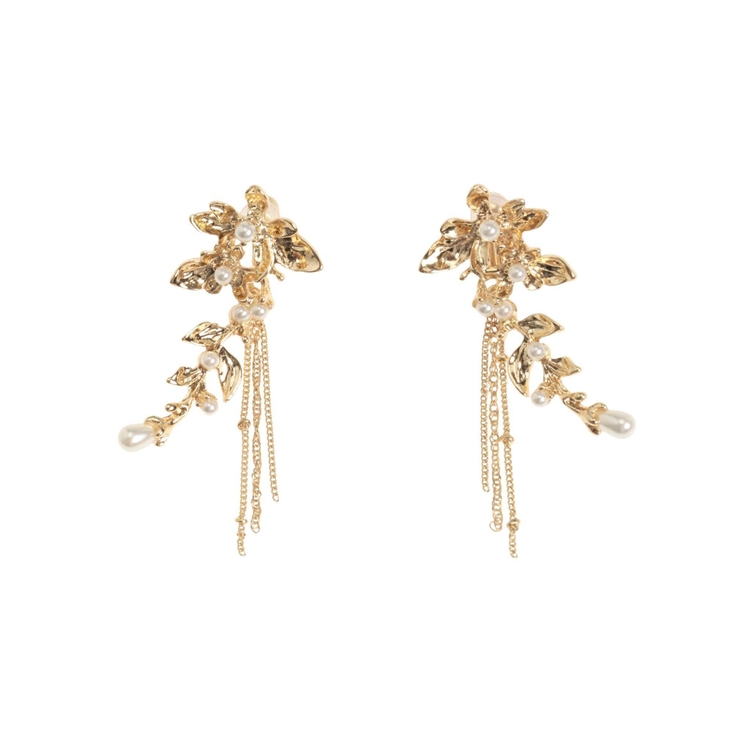 フラワーモチーフイヤリング | MERCURYDUO | 詳細画像2 