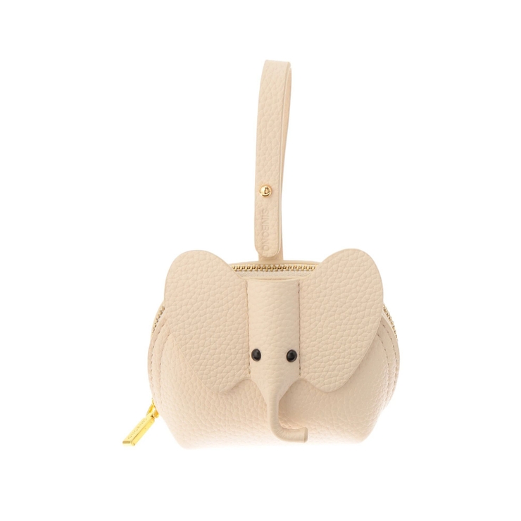 アイボリー | エレファントミニバッグチャーム | MERCURYDUO