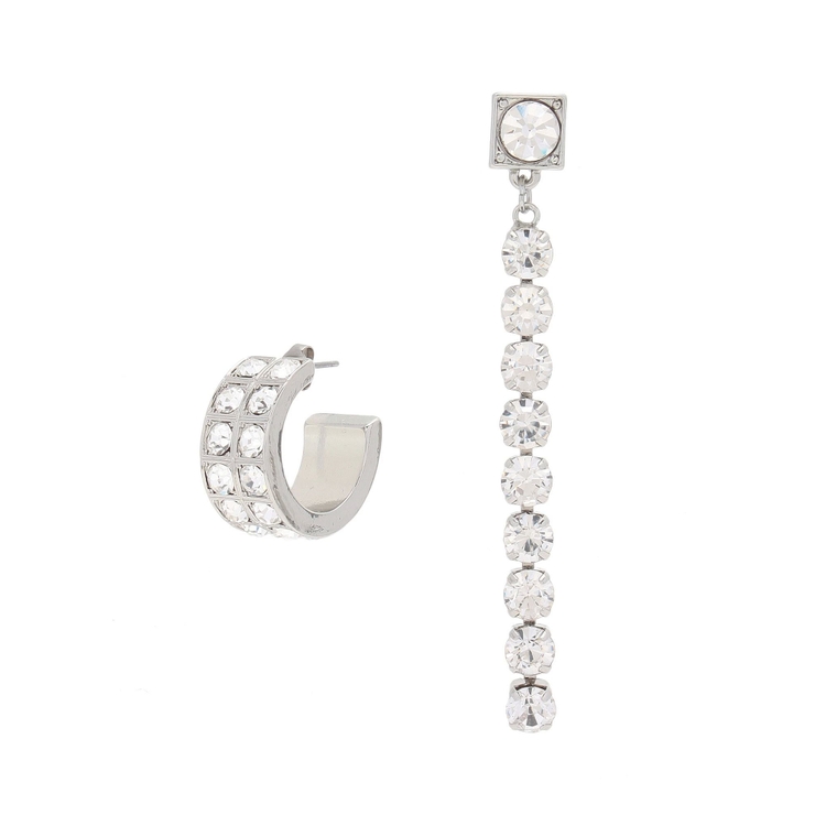 アシメビジューピアス[品番：MKSW0061085]｜MURUA（ムルーア）の  