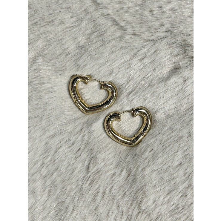 ハートモチーフフープピアス | MURUA | 詳細画像2 