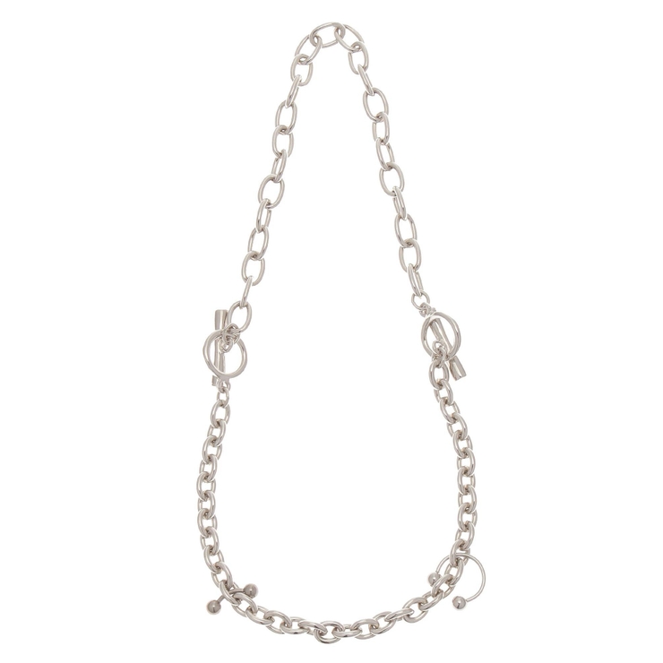 シルバー | 2WAYチェーンネックレス | MURUA