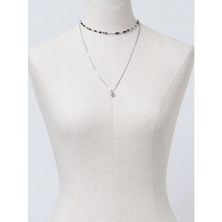 ハートモチーフダブルネックレス | EMODA | 詳細画像12 