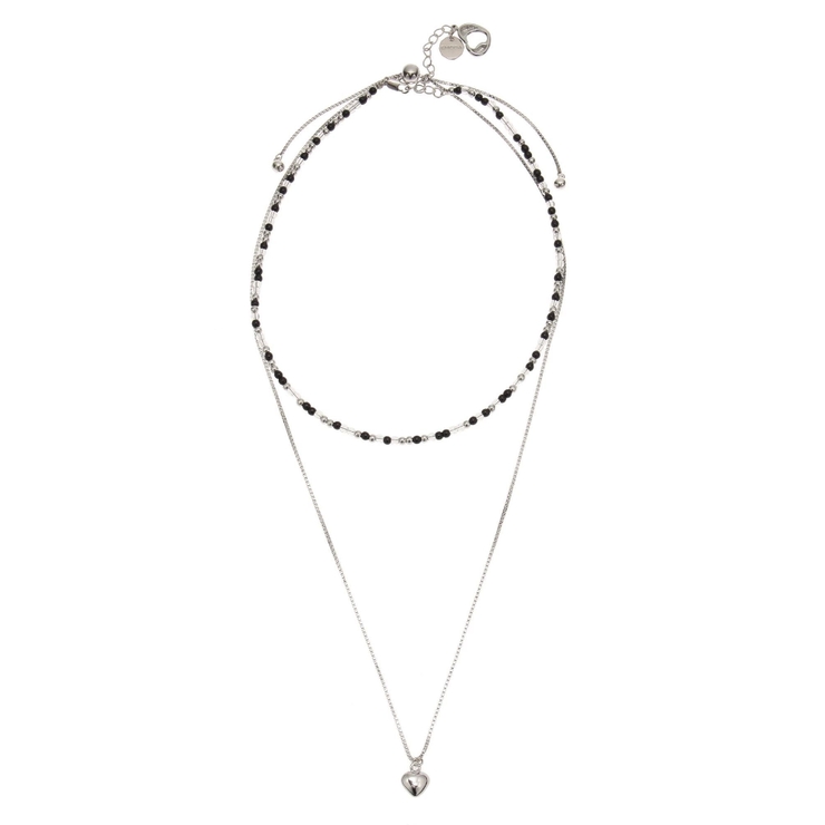 ハートモチーフダブルネックレス | EMODA | 詳細画像14 