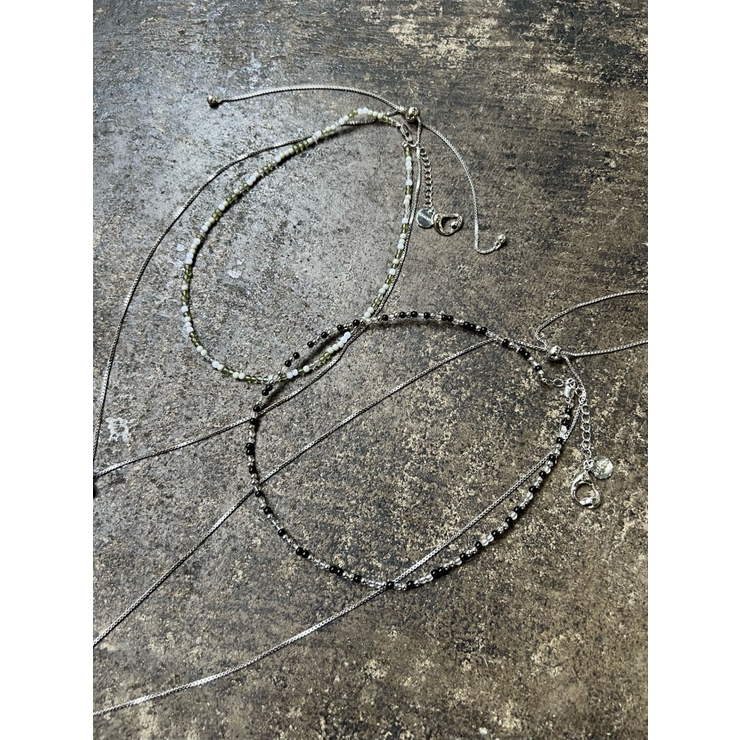 ハートモチーフダブルネックレス | EMODA | 詳細画像4 