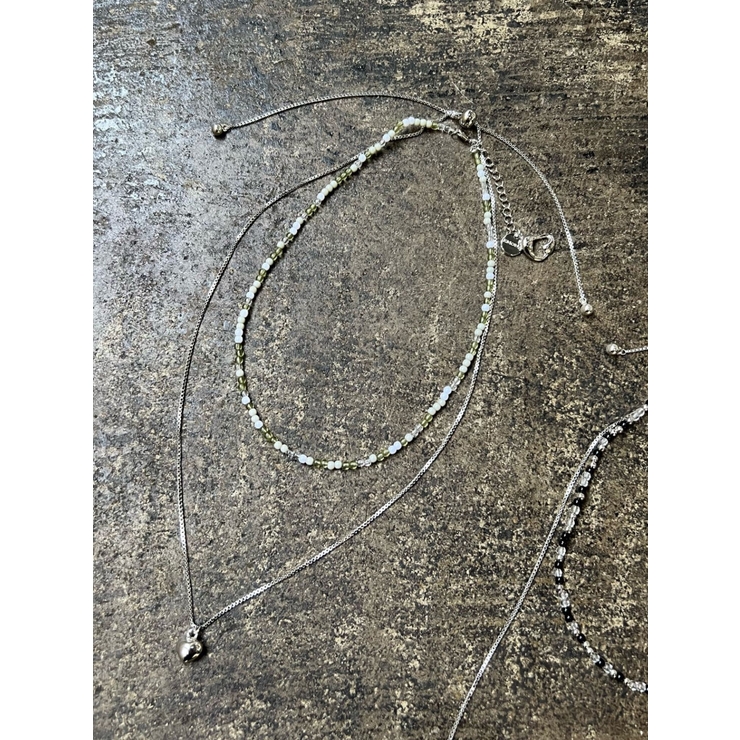 ハートモチーフダブルネックレス | EMODA | 詳細画像7 