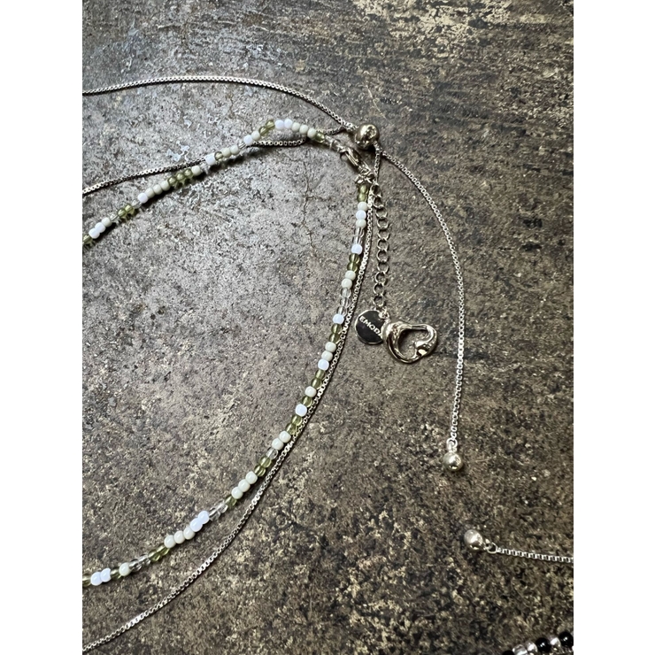 ハートモチーフダブルネックレス | EMODA | 詳細画像8 