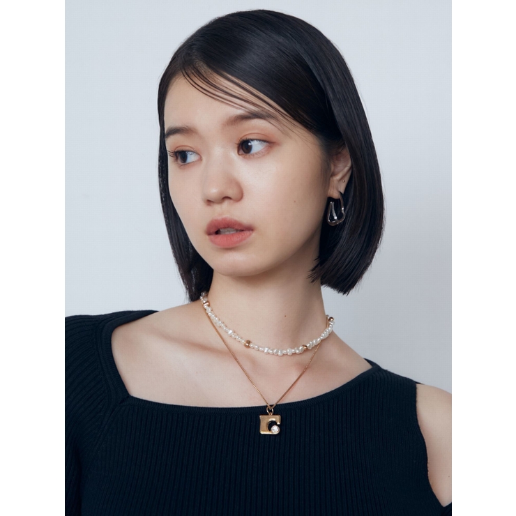 パールモチーフネックネス | EMODA | 詳細画像5 