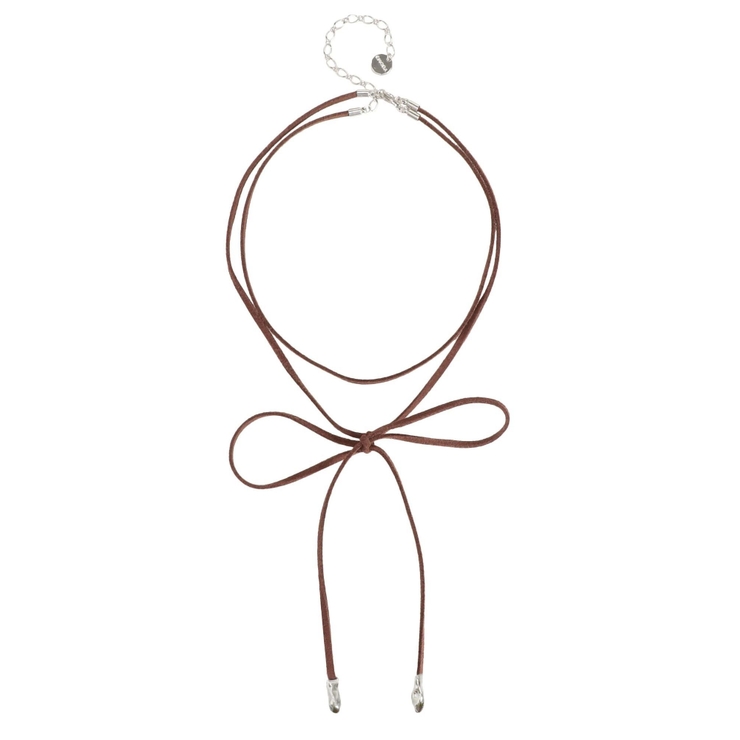 ストリングリボンチョーカーネックレス | EMODA | 詳細画像10 