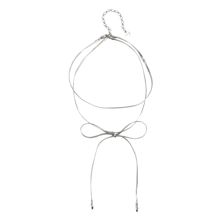 ストリングリボンチョーカーネックレス | EMODA | 詳細画像11 