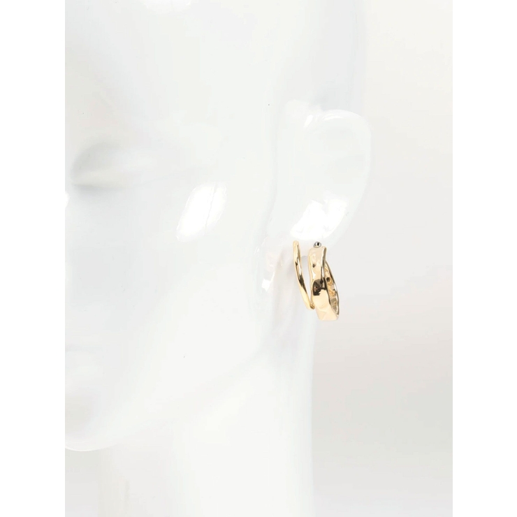 ニュアンスダブルフープピアス | EMODA | 詳細画像8 