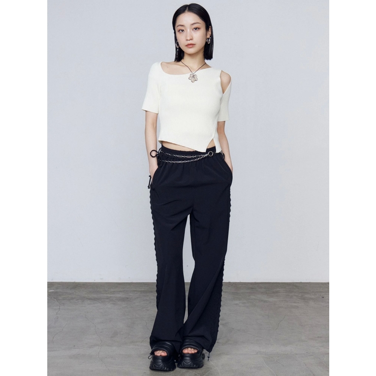 フラワーストリングネックレス | EMODA | 詳細画像3 