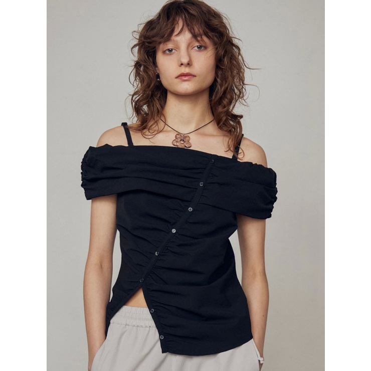 フラワーストリングネックレス | EMODA | 詳細画像6 