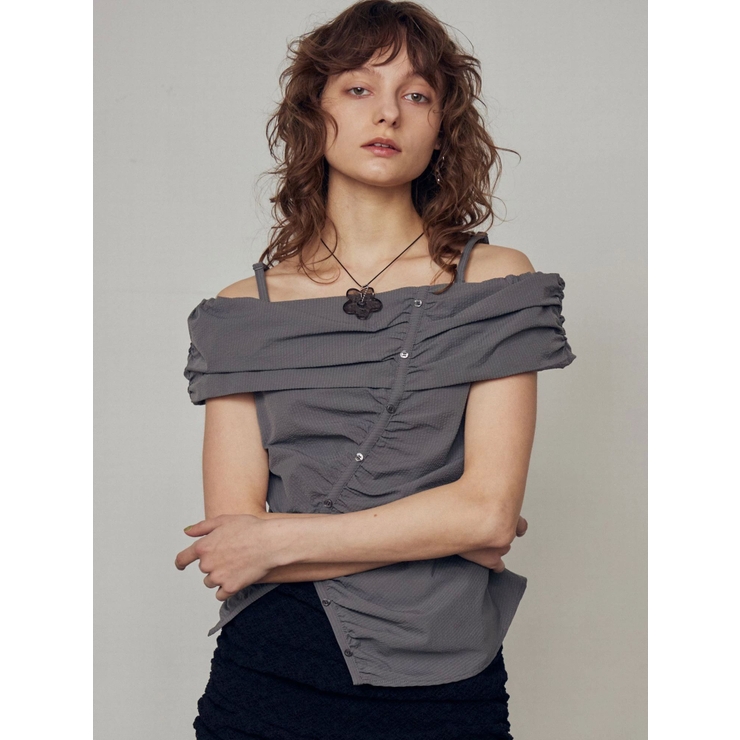 フラワーストリングネックレス | EMODA | 詳細画像7 