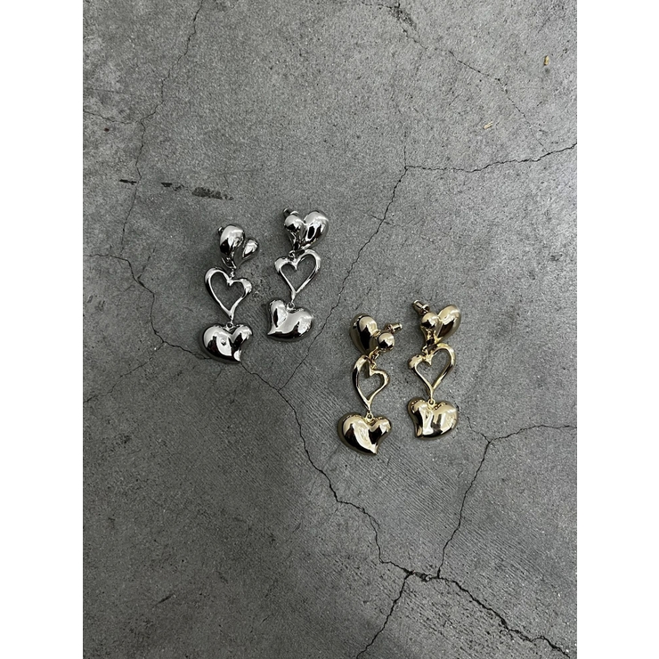 トリプルハートピアス | EMODA | 詳細画像4 