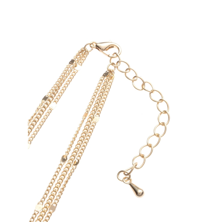 ストーンデザイン3連ネックレス | GYDA | 詳細画像9 