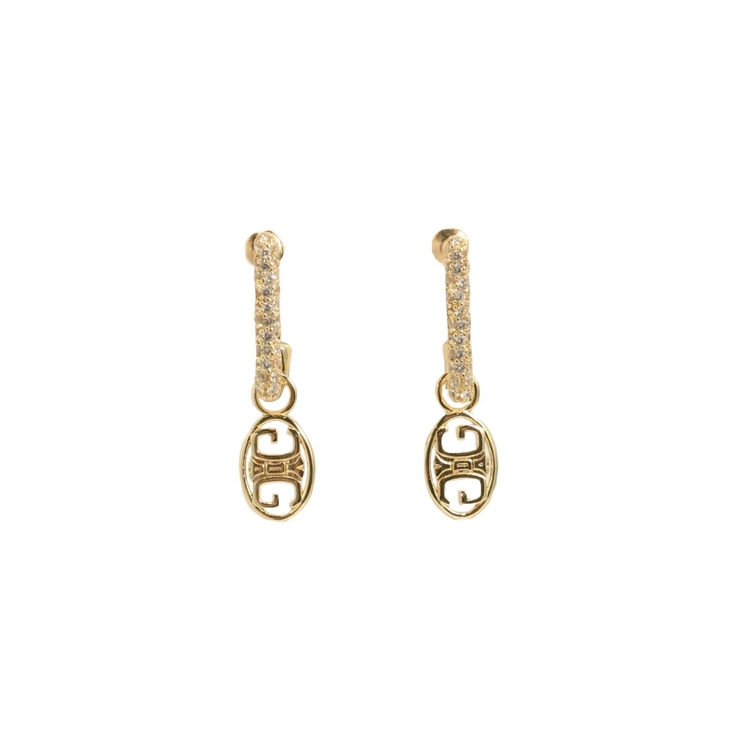 JEYSUS SymmetryGYDA ラインストーンピアス | GYDA | 詳細画像10 