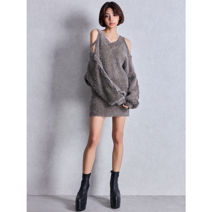 JEYSUS SymmetryGYDA ラインストーンレイヤーネックレス | GYDA | 詳細画像14 