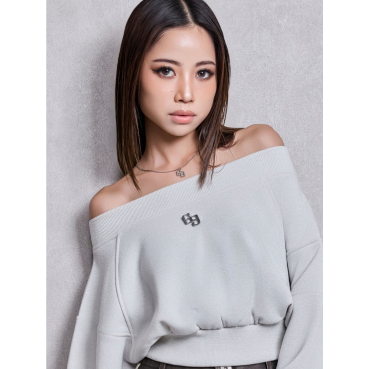 JEYSUS GGラインストーンネックレス | GYDA | 詳細画像6 