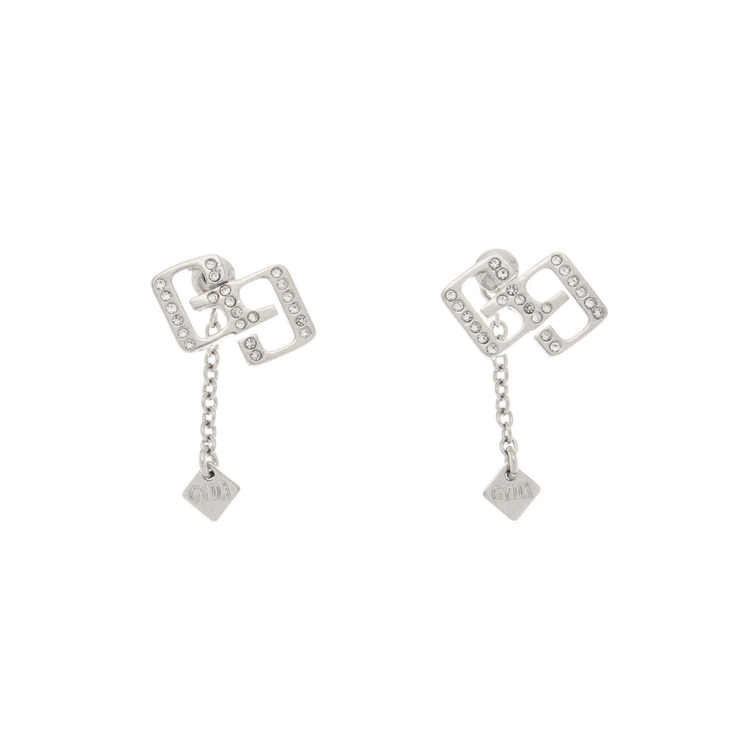 JEYSUS GGラインストーンピアス | GYDA | 詳細画像9 