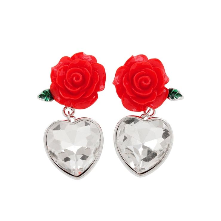 ローズモチーフピアス[品番：MKSW0033651]｜jouetie（ジュエティ）の