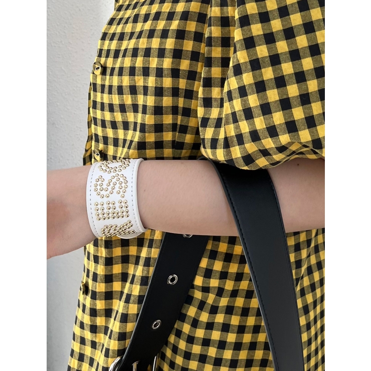 スタッズロゴブレスレット[品番：MKSW0050885]｜jouetie（ジュエティ