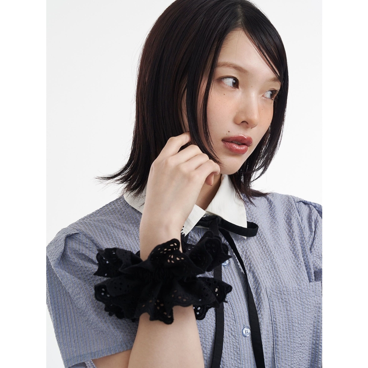 パンチングレースビッグシュシュ | jouetie | 詳細画像8 