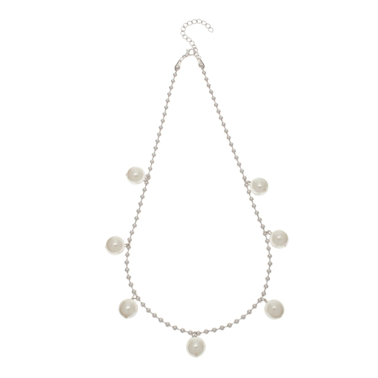 パールコンビチェーンネックレス | jouetie | 詳細画像5 