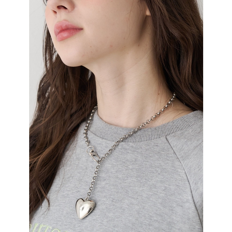 ハートチェーンネックレス | jouetie | 詳細画像1 